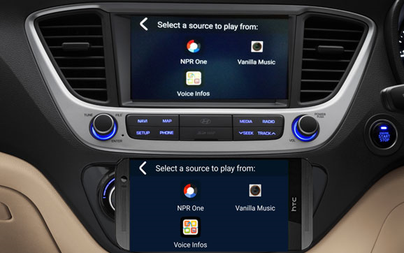 Hyundai deals accent carplay